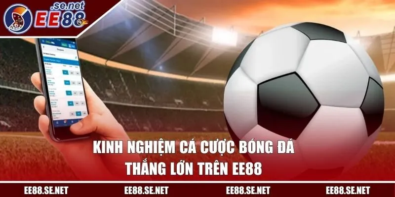 Kinh nghiệm cá cược bóng đá thắng lớn trên EE88